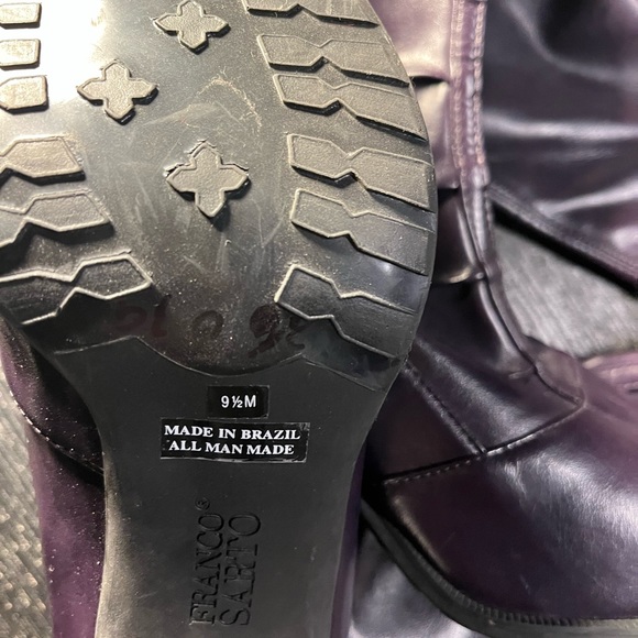 Brand New! 🥳 Franco Sarto Nice Deep Purple Boot - Picture 4 of 4